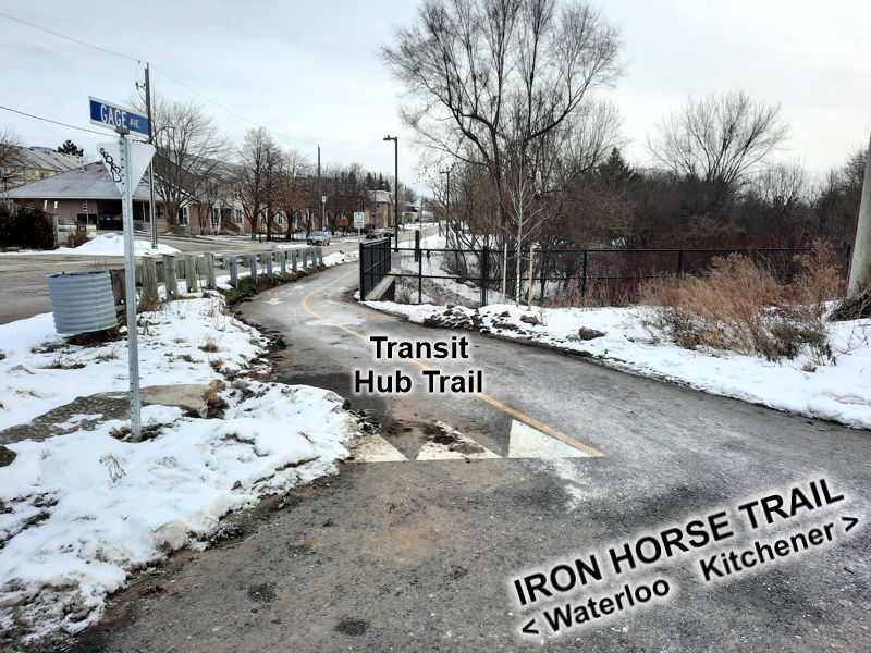 Iron Horse & Transit Hub Trails Junction