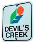 Devil's Creek Sign